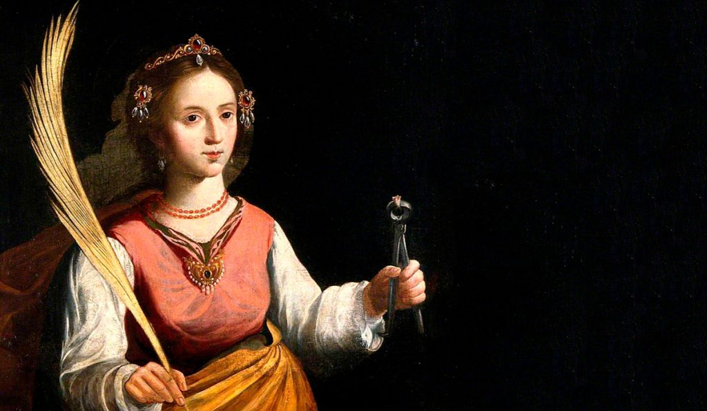 Santa Apolonia patrona de los dentistas
